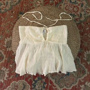 Princess Polly Cream Women's Top